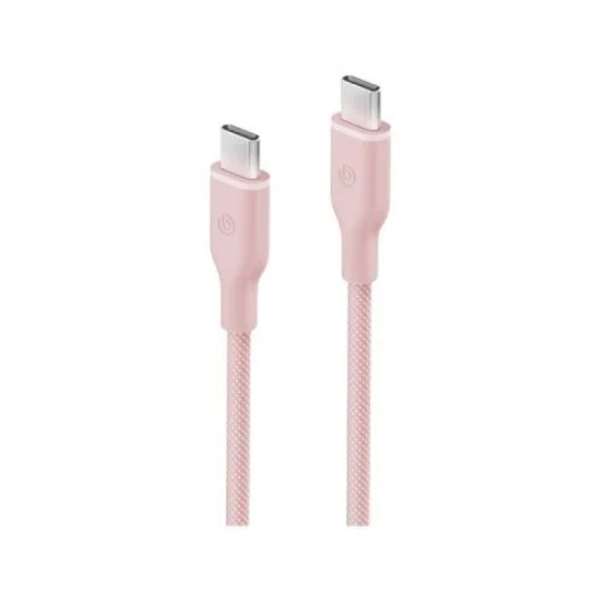 Bazic Gocharge Weave Usb-C To Usb-C 480Mbps 60W Cable 1.5M - Pink
